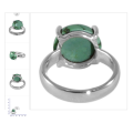 Tibetan Turquoise 925 Sterling Silver Ring Jewelry